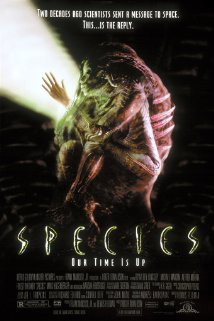 Species movie poster